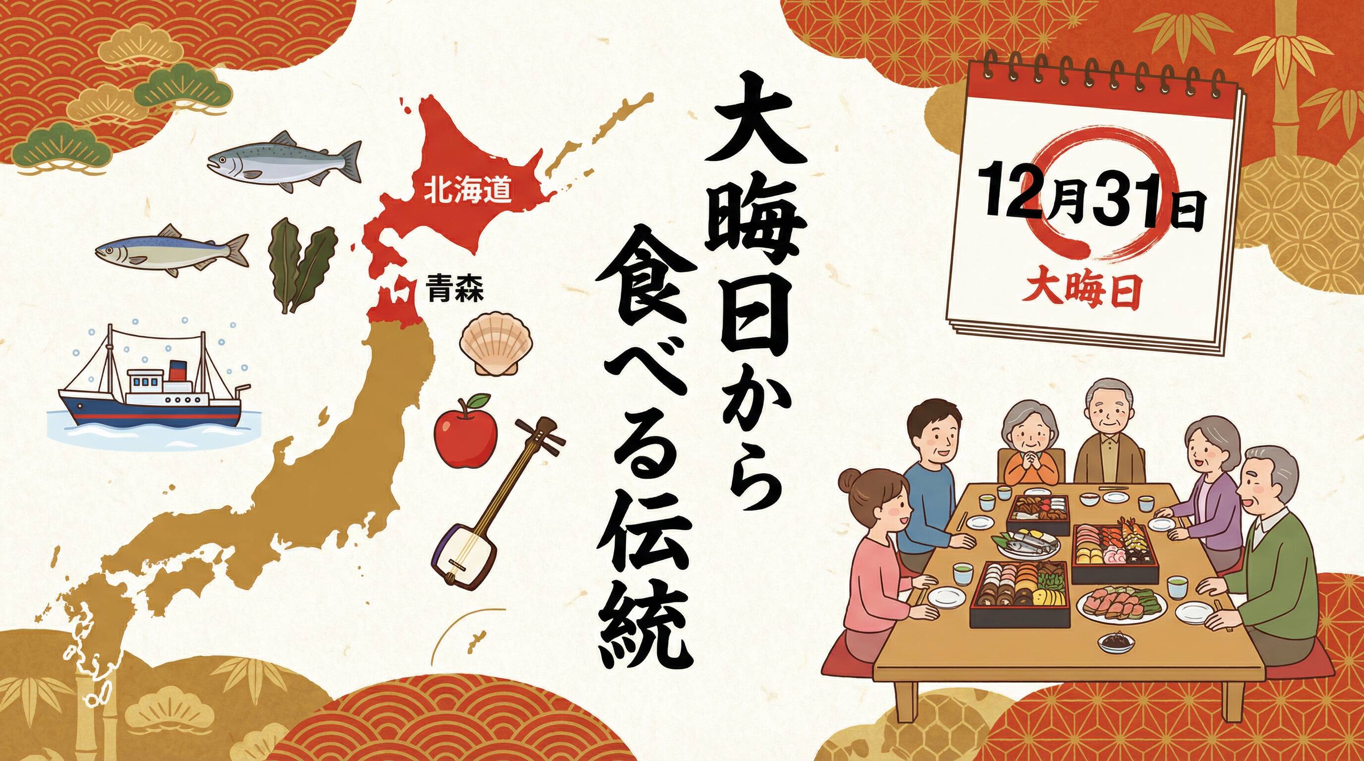 大晦日から食べる木村家の伝統文化