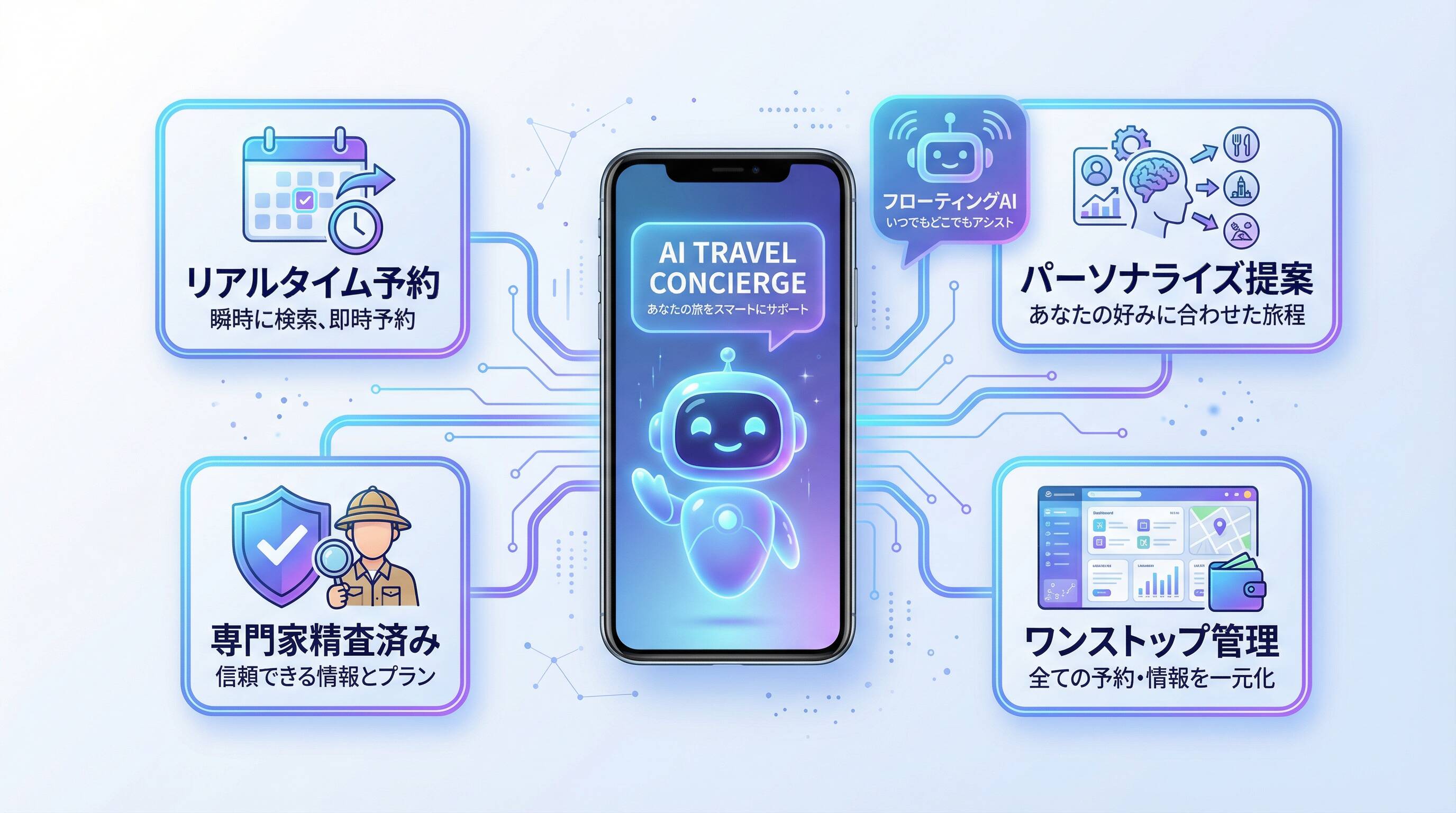 AIトラベルコンシェルジュ機能