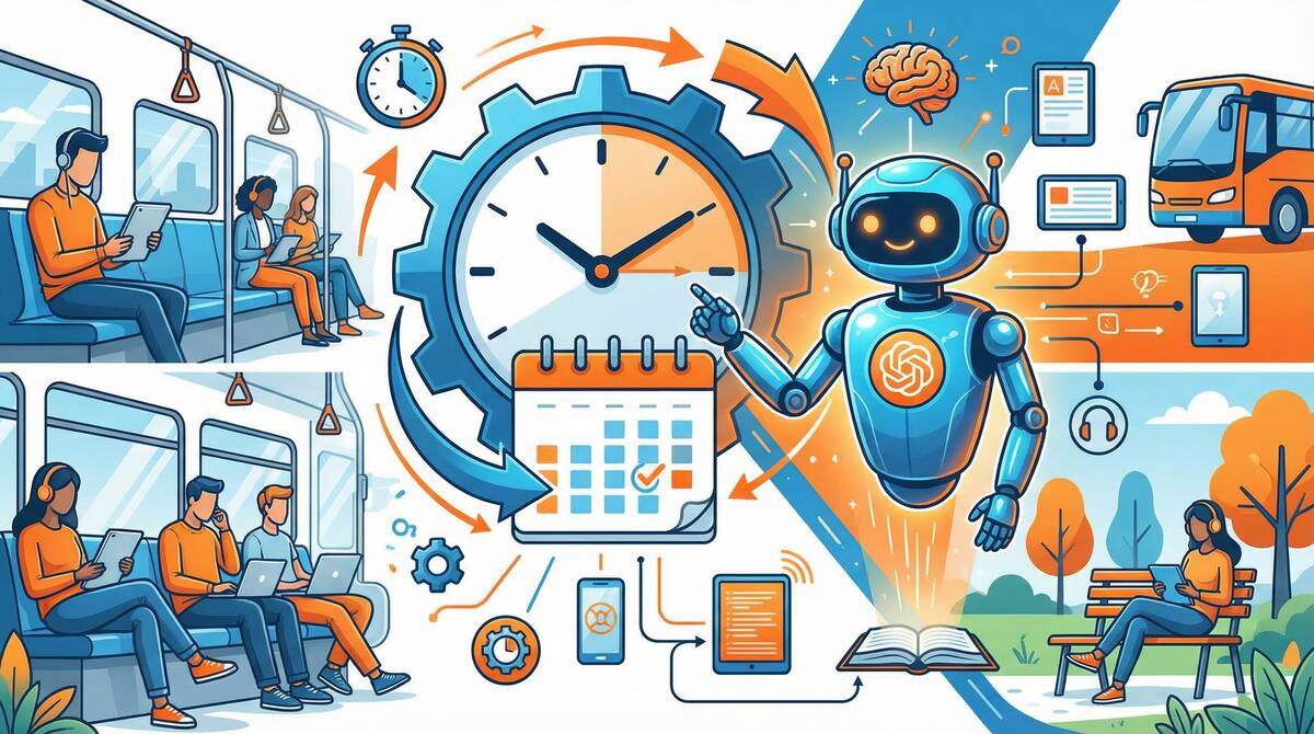 効率的な学習方法|時間捻出とChatGPT活用で40代の学びを加速