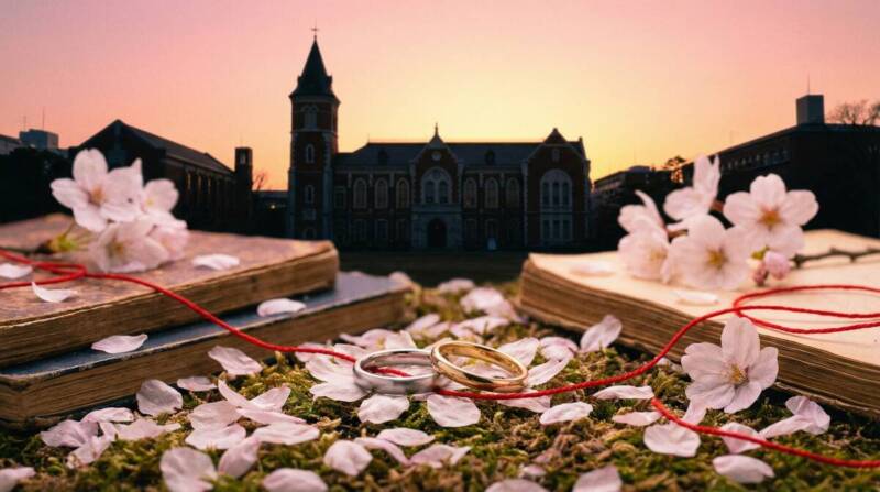 嶋田ココアナと大野晃佳アナの慶應大学同級生婚のイメージ