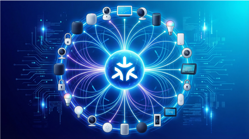 スマートホームの新規格「Matter」のコンセプトを表すインフォグラフィック