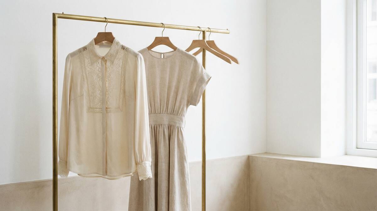 嶋田ココの清楚で上品な衣装スタイル