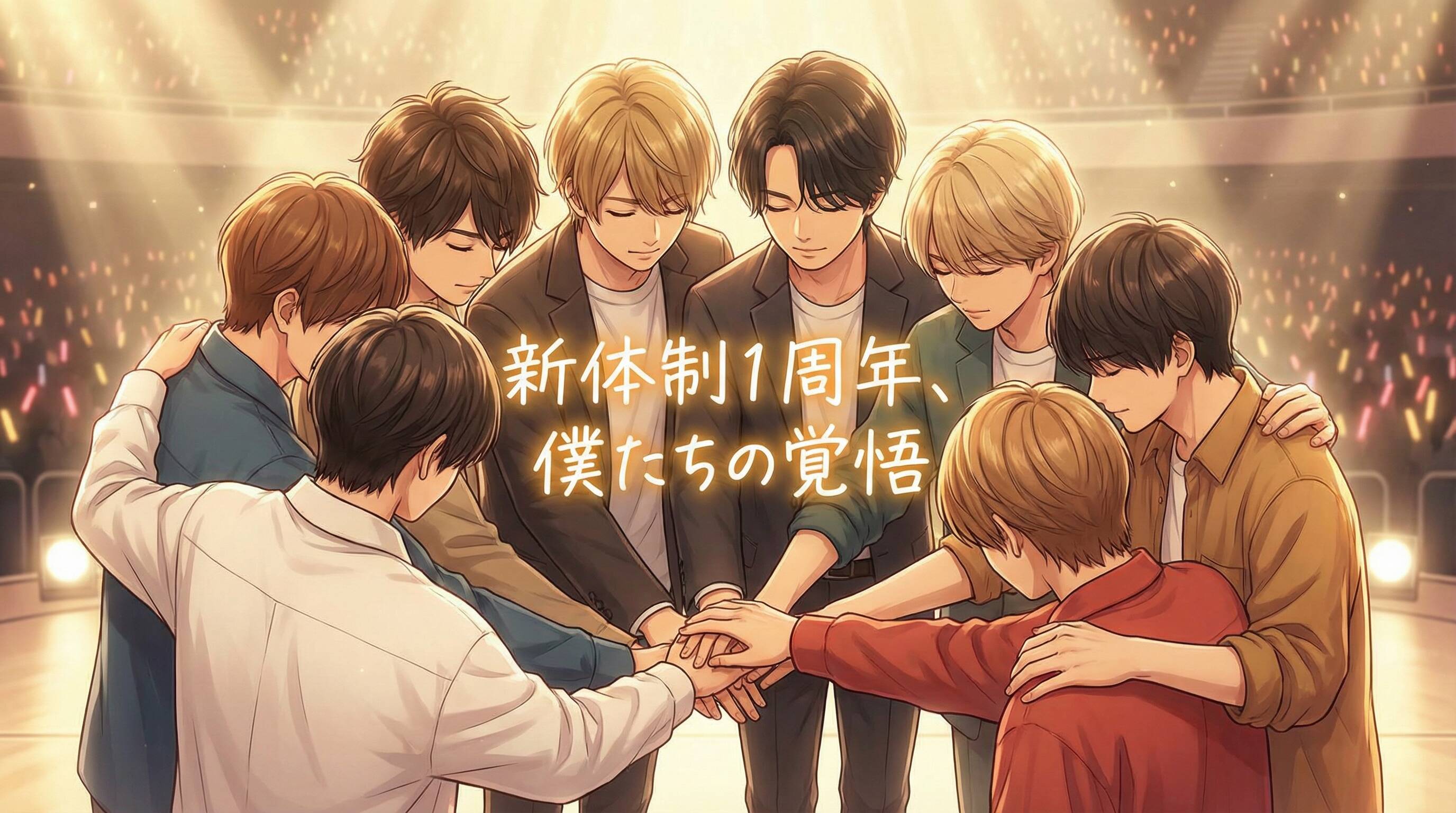 timeleszメンバーの真剣な表情