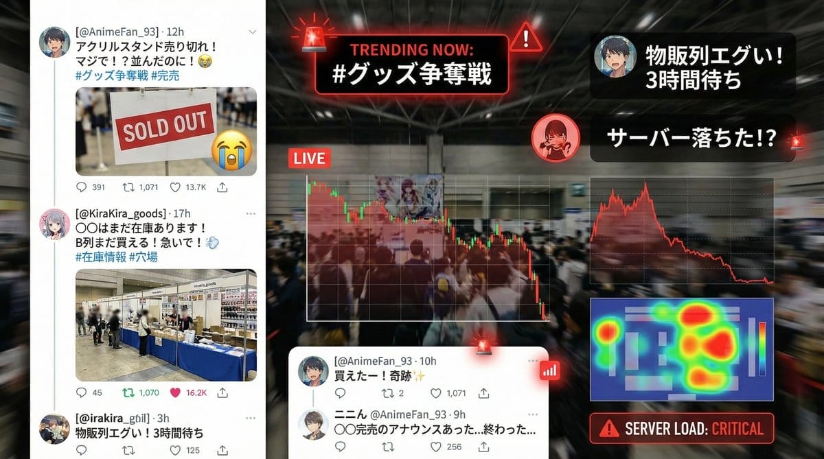 浅草花やしきの銀魂コラボイベントの様子