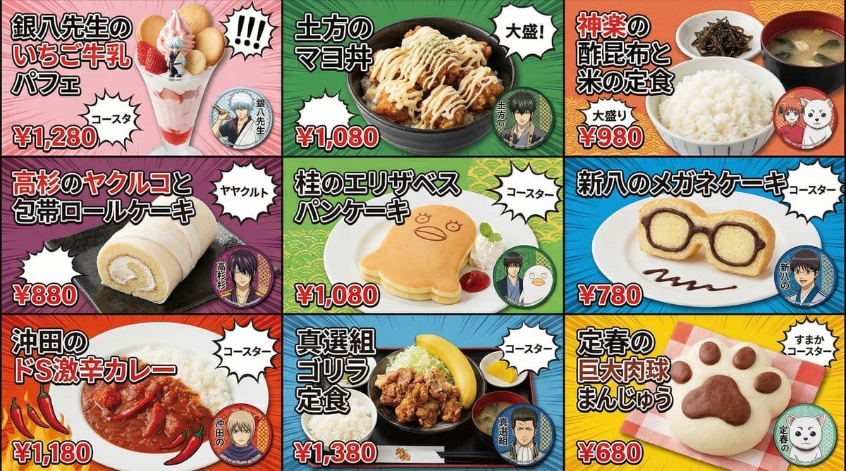 銀魂の限定グッズ