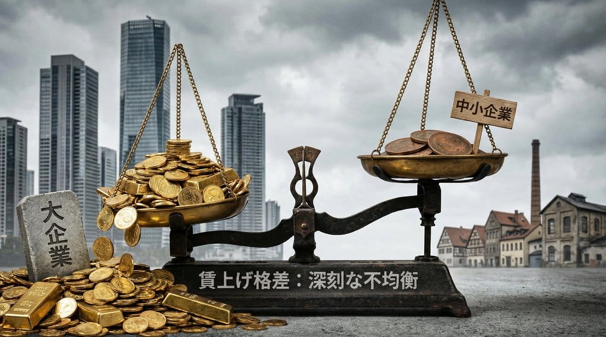 賃上げ格差の実態