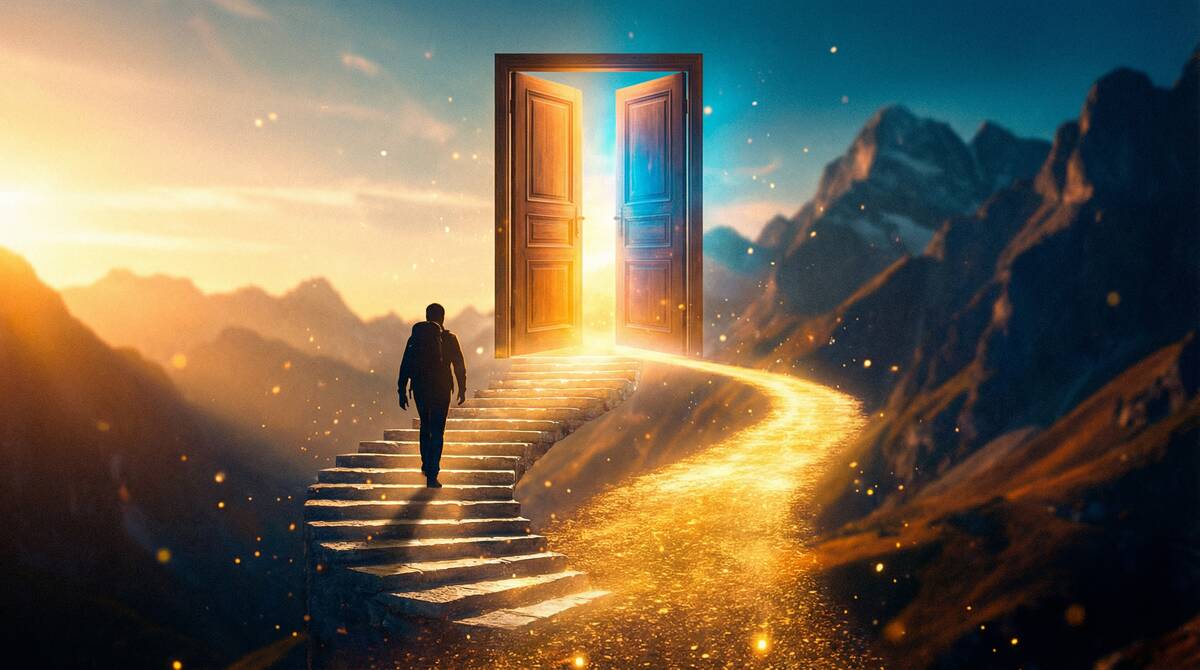 新しいキャリアへの挑戦を象徴する希望のイメージ