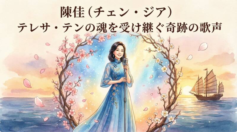陳佳(チェン・ジア)テレサ・テンの魂を受け継ぐ奇跡の歌声 アイキャッチ