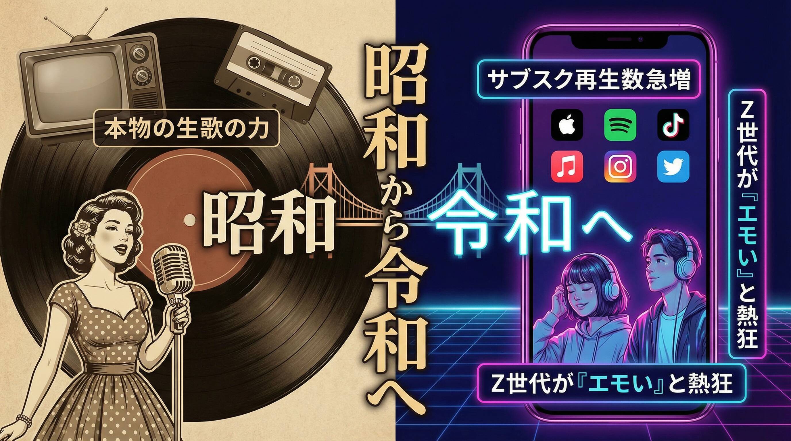 昭和から令和へ 中森明菜 Z世代 エモい サブスク再評価