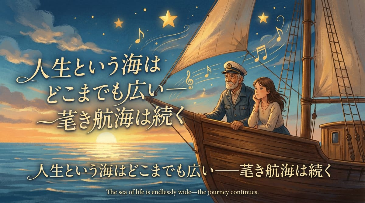 人生の航海と畑芽育のこれからの活躍