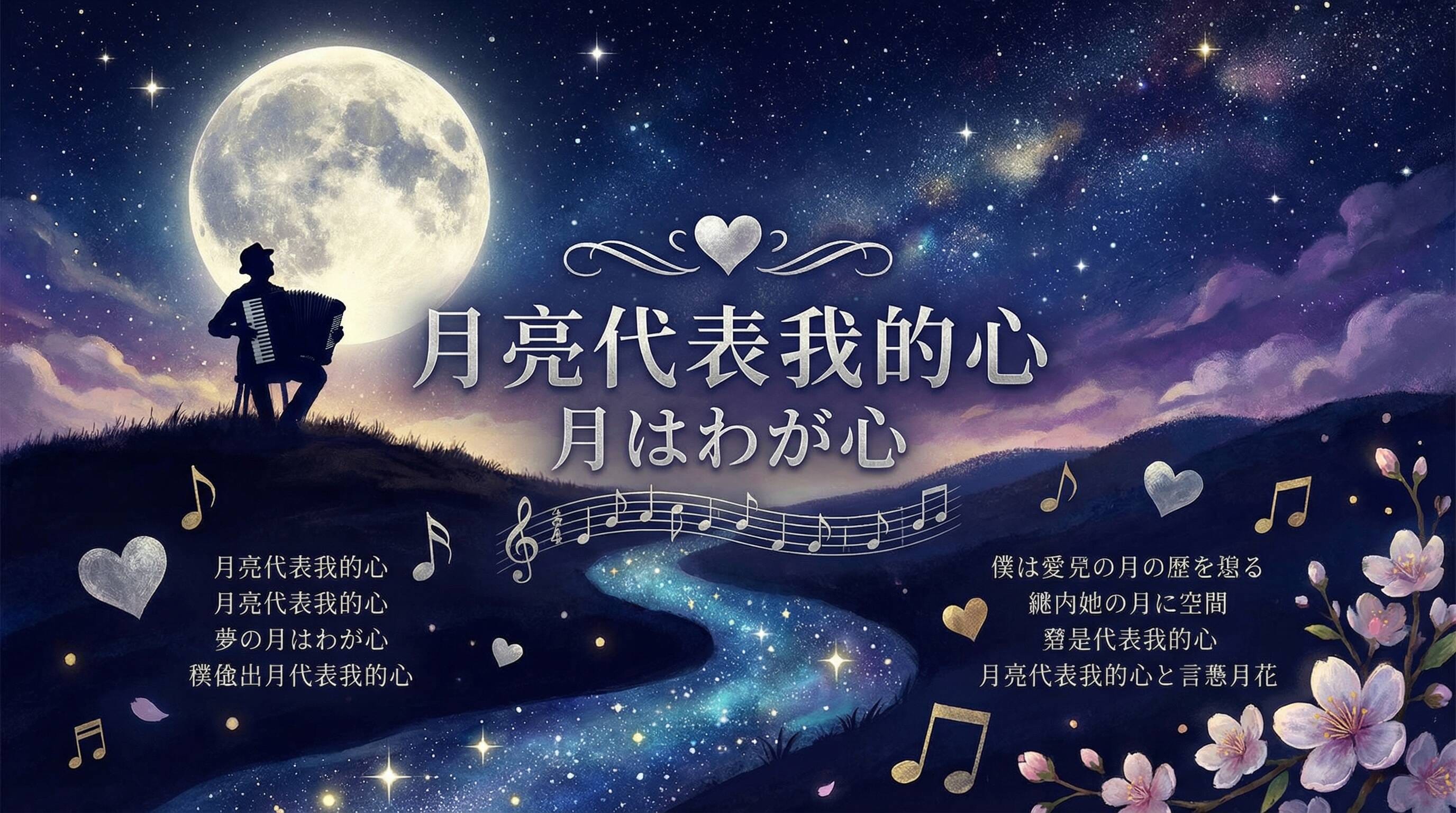 月亮代表我的心 月はわが心 テレサ・テンの名曲