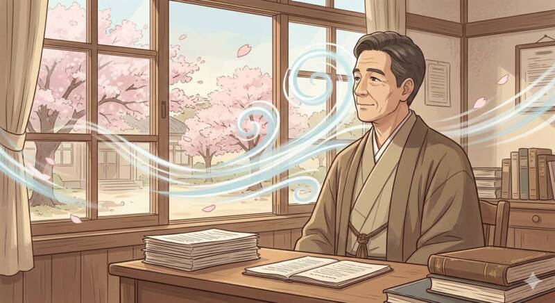 喧騒の陰にある、教職員たちの「桜」