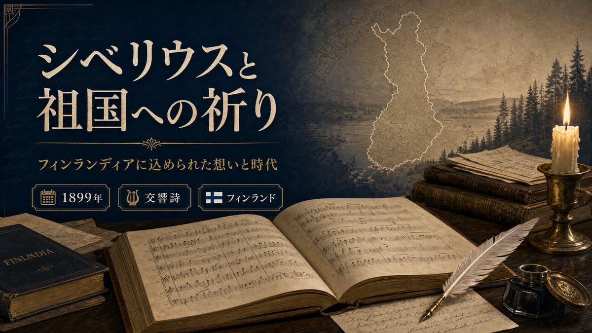 シベリウス フィンランディア 1899年に生まれた祖国への祈り 2026