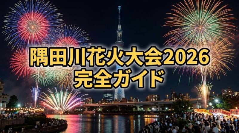 隅田川花火大会2026の完全ガイド