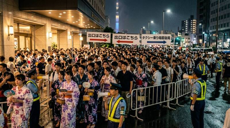 浅草ビューホテルなど部屋から花火が見える周辺ホテル