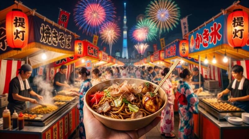 焼きそばやかき氷など人気屋台グルメ一覧