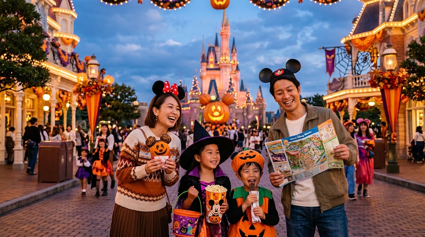 東京ディズニーリゾートで楽しむハロウィーン旅行イメージ