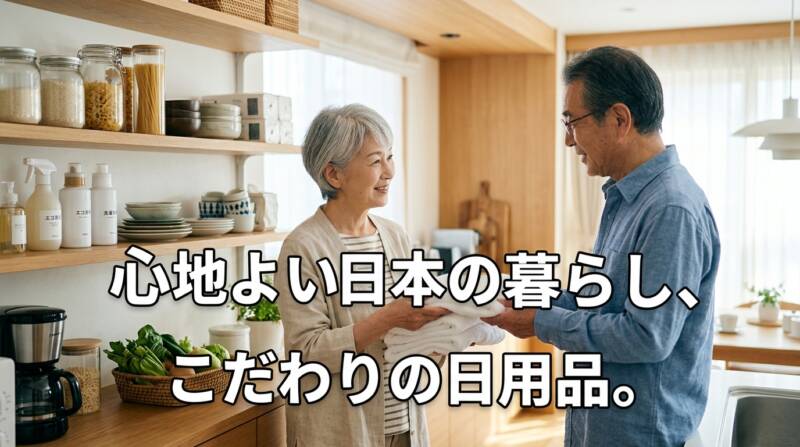 ふるさと納税おすすめ日用品を紹介する清潔感のある横長アイキャッチ